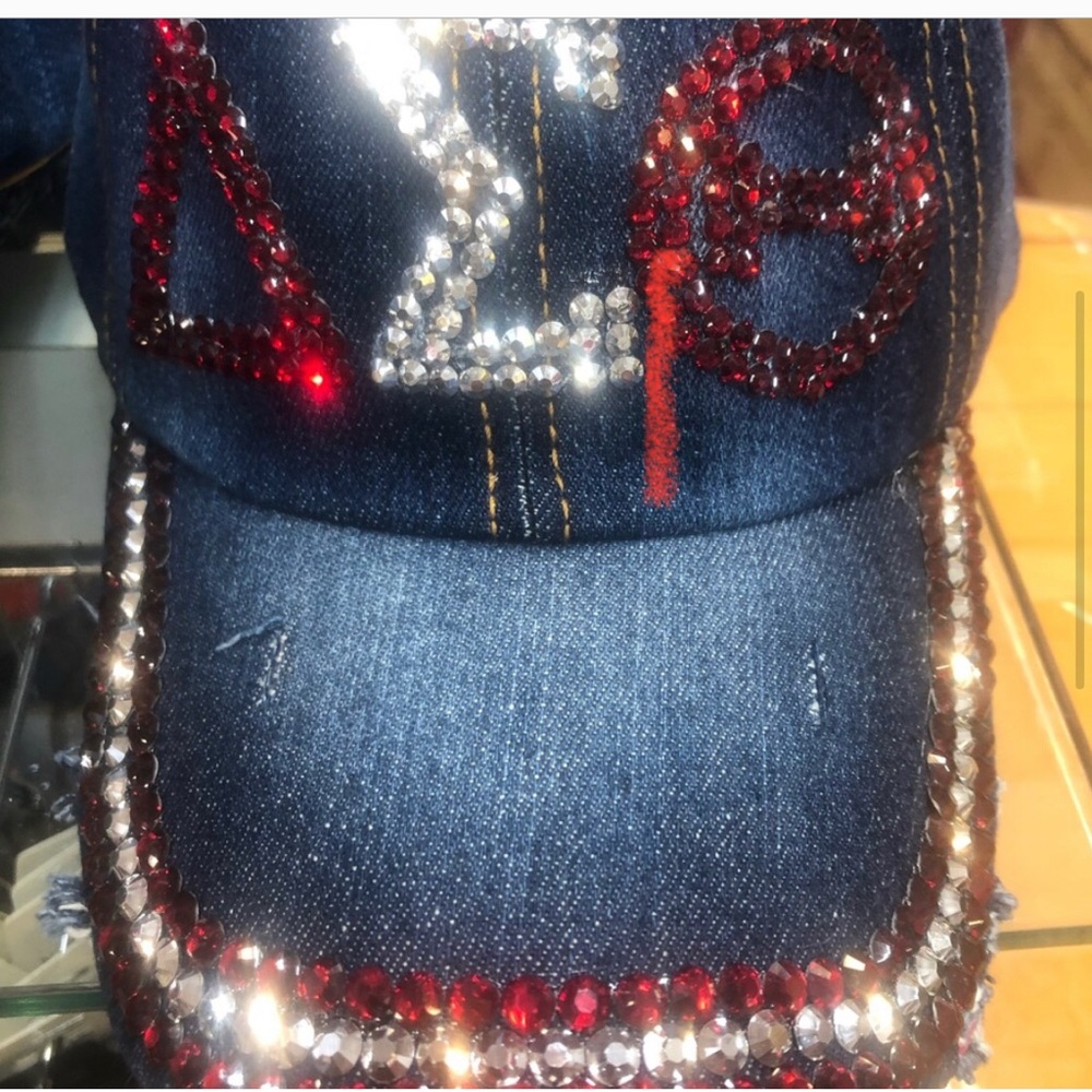 Embellished Delta inspired hats